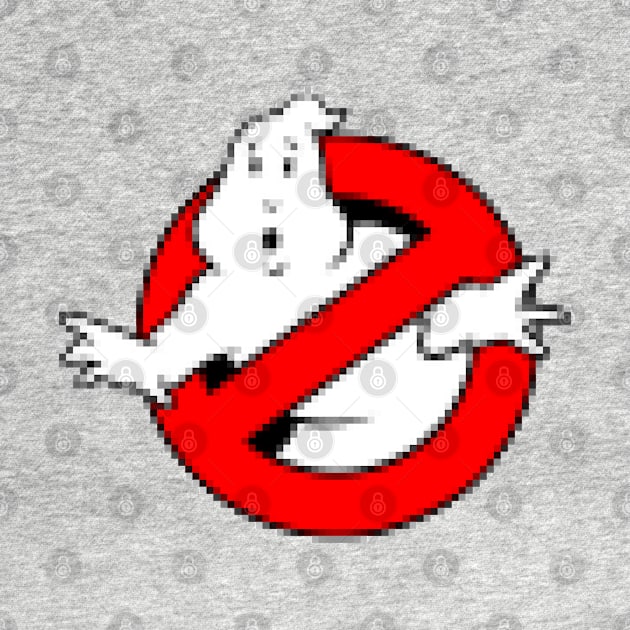 Ghostbusters 16-bit Retro Logo by TheMagicGhostbuster